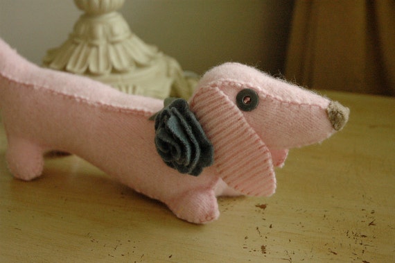 Fabric Dachshund Sewing Pattern-PDF