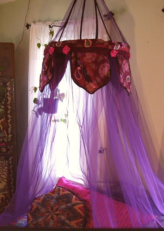 BED CANOPY HIDEAWAY FAIRY PLAY TENT