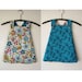 2 years to 3 years Smock- Reversible Style with Flowers and Leaves