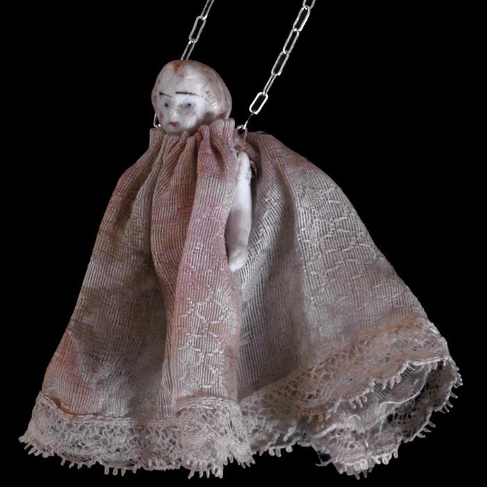 Antique Doll Necklace