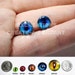 10mm Blue Glass Siamese Cat Eyes Handmade Glass Taxidermy Eyes Cabochons for Steampunk Jewelry and Pendant Making