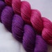 PROMENADE - cashmere/silk yarn, ultra fine, ooak, handpainted/hand dyed, light fingering/lace weight, 800yds