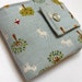 Boyfriend Bifold Wallet - Big bad wolf on blue