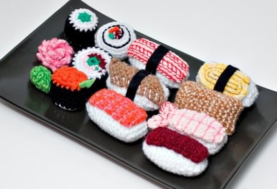 Amigurumi Sushi