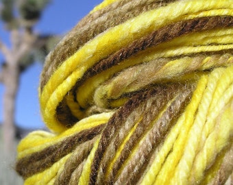 Hand Spun Yarn - Self Striping Yarn- Striper 3