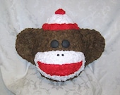 brown sock monkey