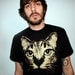 1AEON black tee with Coezby Cat- Size mens or unisex L