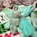 1pc Vintage VOODOO DOLL CHARM Plastic Mysticism