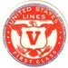 CRUISE LUGGAGE LABEL 1940s Vintage First Class