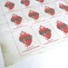 1pc SCAPULAR CLOTH SQUARE 1860s Sacred Heart French Last Chance