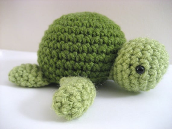 Amigurumi Crochet Sea Turtle Pattern Digital Download