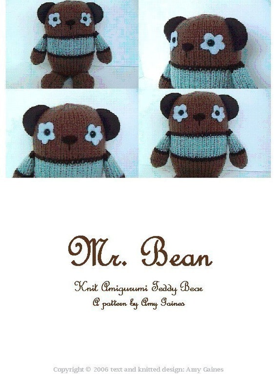 amigurumi mr bean