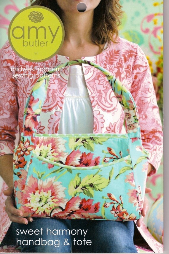 SALE / Amy Butler Sewing Pattern / Sweet Harmony Handbag