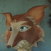 Fox mask, leather mask inspired by Amy Brown, made by Faerywhere