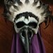 Death of Birds, leather mask