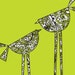 Little Chicken - Long Legs Green Digital Print III