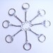 RAEWADOLLY 100 Keychain Supplies