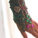 Tranquility Gypsy Jangle Bracelet, Vintage, Antique, Elements, Pink, Kuchi, Gypsy, Cuff