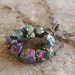 TITANIUM druzy necklace, titanium drusy pendant, titanium druzy nugget necklace, sterling silver, druzy jewelry