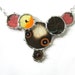Statement Necklace - Real Butterfly Eye Spots
