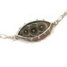 Real Butterfly Necklace - Reversible, Eye Spots and Blue Morpho
