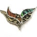 Abstract Butterfly Necklace - Real Butterfly Jewelry
