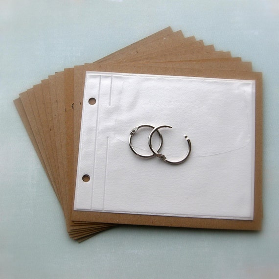 Scrapbook and Altered Art Chipboard Album Kit w/CD Sleeve