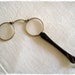 ANTIQUE Tortoise Shell and Gold Magnifying Glasses Loup Pinz Nez