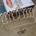 Chanukah Menorah Brass Ornament - Christmas - Jewish Holiday