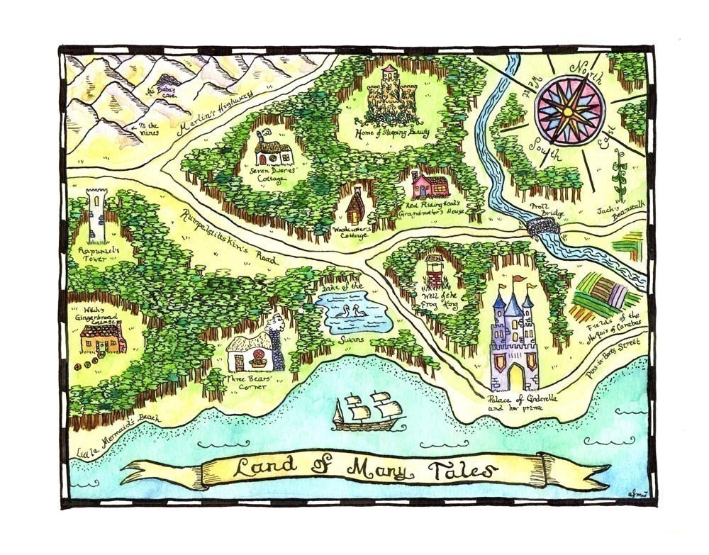 fairy tail world map