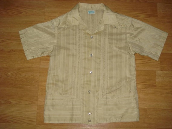 mexican silk shirt