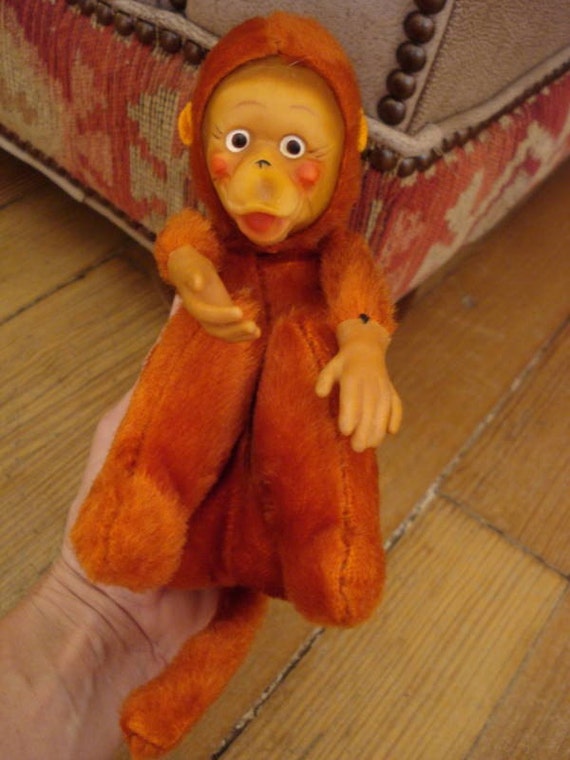 1950s stuffed monkey