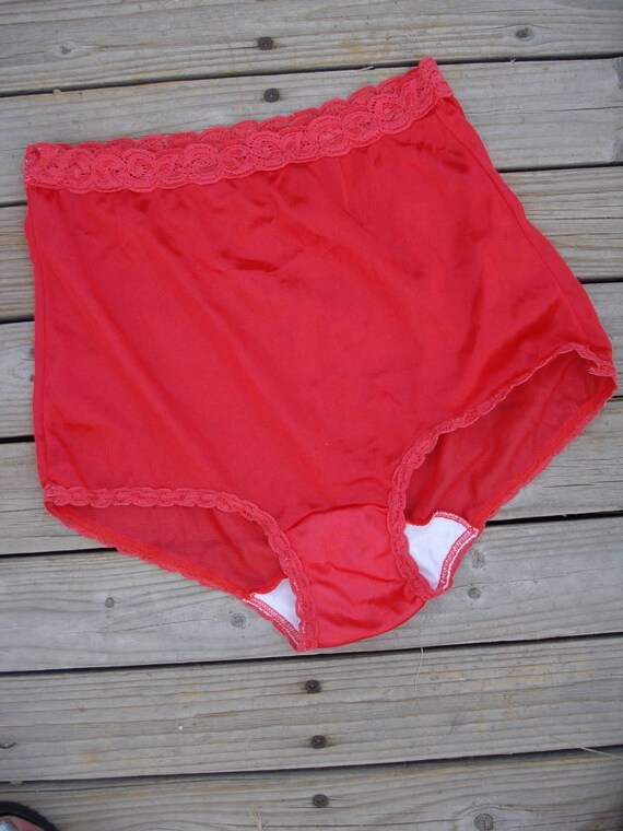 1960s Bright Red Panties 2012281