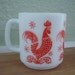 1960s Rooster Fire King Anchor Hocking Mug 2012174