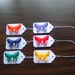 6 Origami Butterfly Package Tags