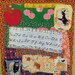 Apples in Autumn Patchwork Mini Quilt