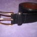 YSL Yves Saint Laurent Leather Belt