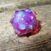 Glass focal or dreadlock bead - Sweet Dreams