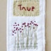 Mini textile piece, True