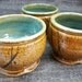 Ruffle Foot Stoneware Bowls