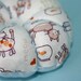 Meow, Blue Stripe Pincushion