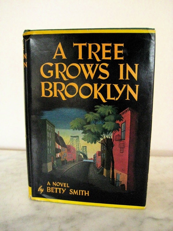 A Tree Grows in Brooklyn by Betty Smith Vintage Hardcover Book