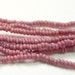 ANTIQUE Tiny Pink African Trade Glass Seed Beads STRAND