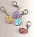 Saints on the Go, Jumbo Clip Patron Saint Medals on MultiPurpose Silver Clips