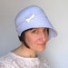 Hat - Sweetheart in lilac cotton