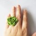 Big Green Rose (ring)
