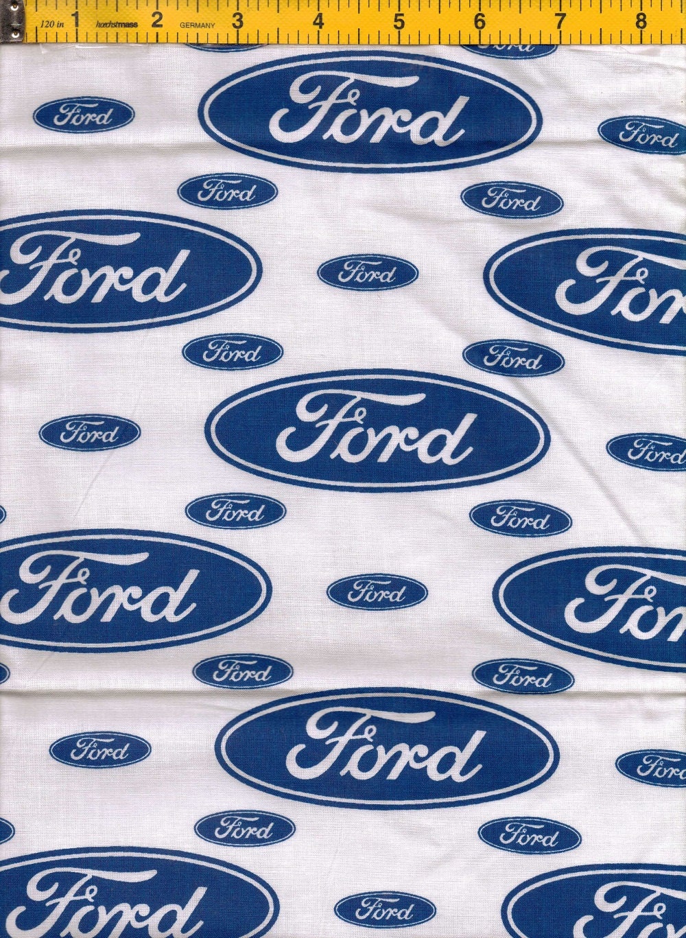 Ford emblem fleece fabric #3