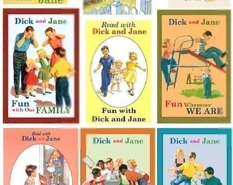 Dick and jane | Etsy