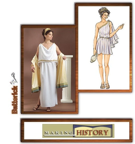 Greek Goddess Costume Pattern by timidknitter on Etsy