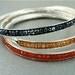 skinny black mystic spinel ... full stone bangle